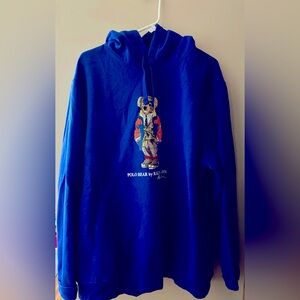 Polo by Ralph Lauren Teddy Bear Hooded Sweatshirt, Sz. XXL